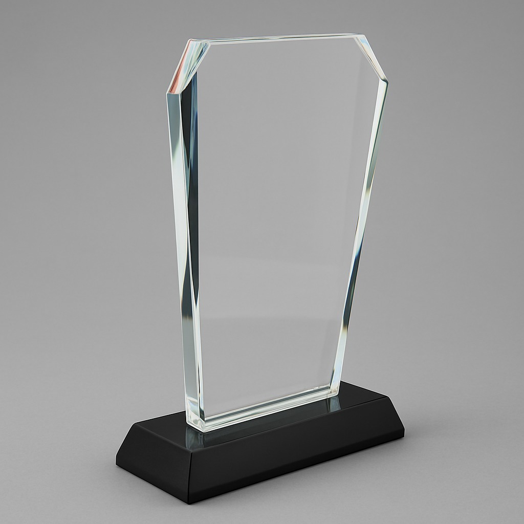 Kristal plaket